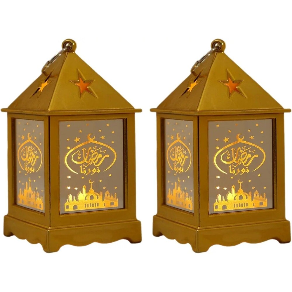Pack of 12 Mini Ramadan Lanterns NEW